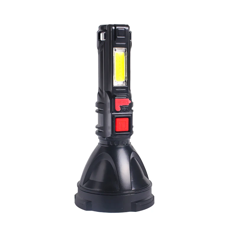 USB Rechargeable Ultra Bright Torch light 4 Modes Searchlight LED Tactical Flashlight Ultra Bright Flashlights & Torches