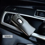 USB Thunder Lighter Rechargeable Electronic Lighter Cigarette Plasma Double Arc Palse Pulse Windproof car Gadgets for Men Gift