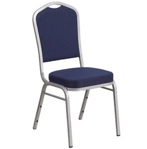 used cheap stacking modern hotel furniture steel banquet chair  for sale