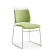 Import used green plastic stackable office visitor chair from China