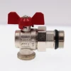 Vancoco yk408p polished chrome ppr brass angle valve copper fittings fitting bronze stop