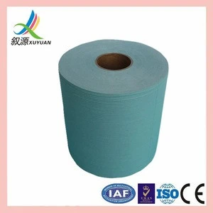 Viscose / Polyester Material and Printed Pattern spunlaced nonwoven fabric