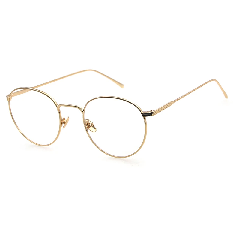 Vogue Eyewear High End Round Retro Glasses Frame Top Selling  Metal Optical Eyewear Frames