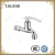 Import wall mounted single handle chrome-plated brass bathroom basin faucet from China