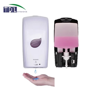 Wall Mounted Touchless Sensor  Automatic Alcohol Gel Hand Sanitizer Liquid Soap Dispenser