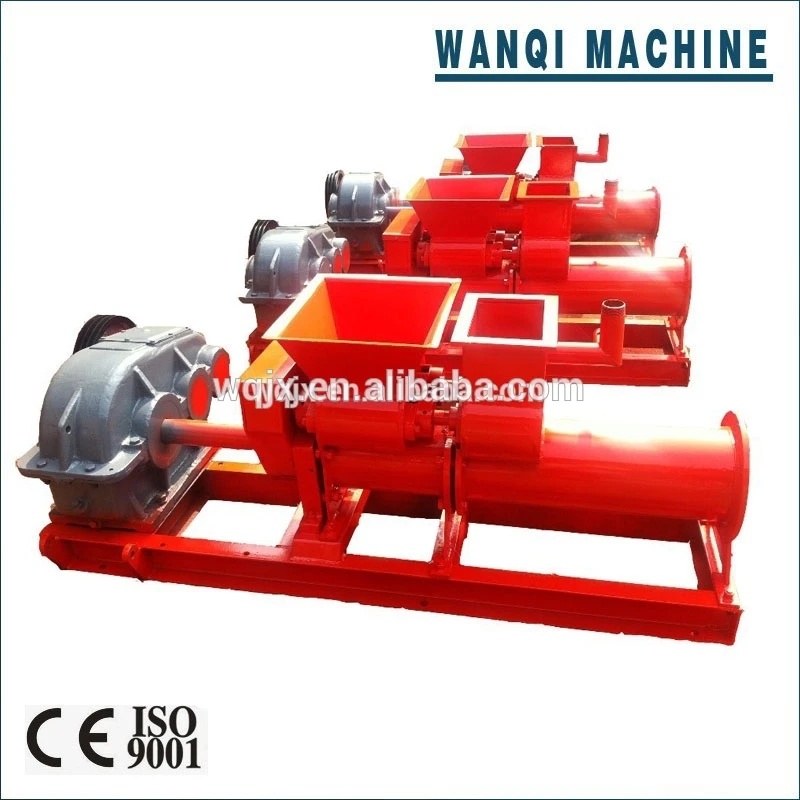 WANQI hot selling clay roof tile machine, vacuum extruder for clay roof tile