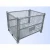 Import Warehouse storage durable wire mesh container iron metal gitterbox pallet cage from China
