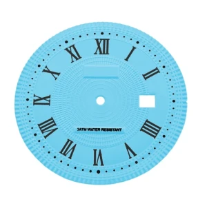 Watch Dial Custom Applied Index Parts Calendar Watches Dial Custom oil pressure pattern watch dial