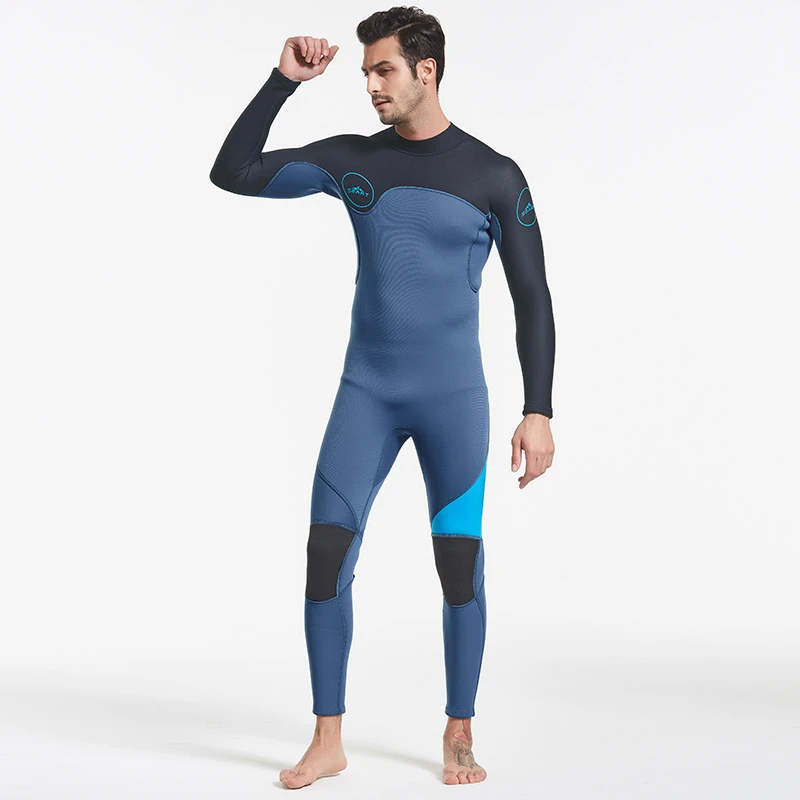Water Sport Hot Sale Fashion Design Adult 3mm Wet Suit Back Zipper Diving Suit Neoprene Diving Surfing Wetsuit
