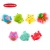 Import Weiqitonghua Children Floating Rubber Soft Cute Ocean Animal Bath Squirters Toy Baby Bathtub Water Squirt Toys Fishing Net from China