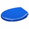 Western sanitary ware blue colored pp duroplast soft close toilet seat cover for sale