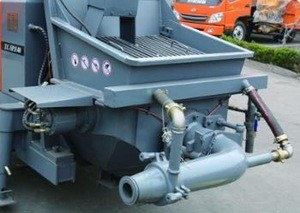 WG140 pumping system hydraulic wet concrete shotcrete spraying gunite machine pumping machine for sale
