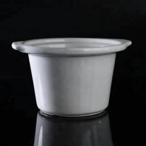 White and black color Ceramic Rice Inner pot for slow cooker