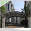 white metal frame aluminum carport panels with polycarbonate sheet,car parking canopy tent outdoor,rv canopy carport