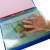 Wholesale A4 A5 Plastic Report File Folder With Flat Bar Menu Folder Inside Pages Clear Bag