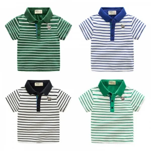 Wholesale and Comfortable baby boys polo shirt Cotton Baby Clothing baby Boys T shirt cotton t shirt