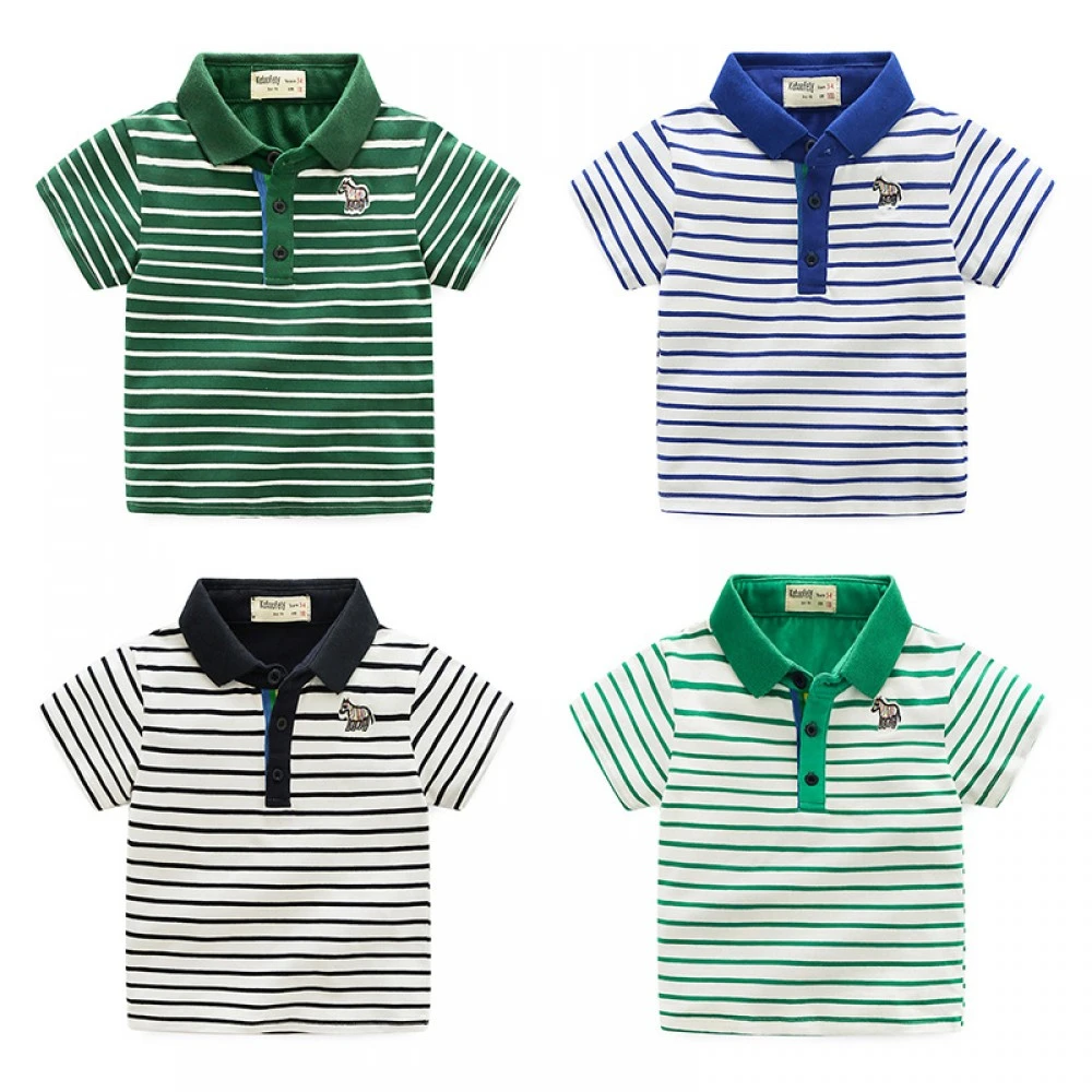 Wholesale and Comfortable baby boys polo shirt Cotton Baby Clothing baby Boys T shirt cotton t shirt