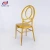 Import Wholesale Basic Customization Gold Aluminum Phoenix Pattern Circle Back Chiavari Chairs from China