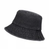 Wholesale Best Printing Embroidered Women Mens Denim Jean Bucket Hat with Custom Logo