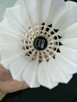 Wholesale Best Shuttlecock Quality Badminton ,White Goose Feather Shuttlecock