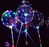 Wholesale Bobo ballon 20 inches light LED balloon for Christmas Wedding Party Decoration