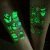 Import Wholesale body temporary tattoo sticker skin glow in the dark Christmas body tattoo from China