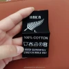 Wholesale cheap custom woven size clothing label