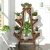 Import Wholesale cheap windmill style multi layer solid wooden planting flower plants pot stand shelves for garden from China