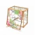 Import Wholesale clear metal custom logo printing square gold glass display jewelry box from China