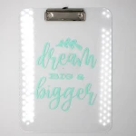 wholesale customize office stationery A3 A4 A5 acrylic clip board 3mm for office and school
