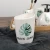 Import Wholesale Customized Printed White Ceramic with Decal printing Porcelain Bathroom Accessory Set from China