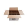 wholesale disposable custom design paper material printed carton coated cardboard corrugated paper box for packaging