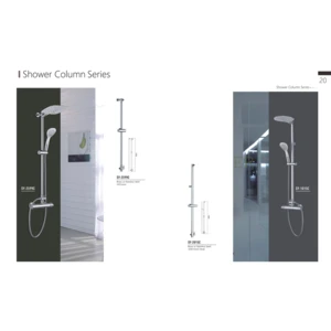 wholesale high quality stainless square hand shower set for bathroom