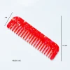 Wholesale high quality strip colorful acrylic resin household plastic comb cellulose acetate hair combs