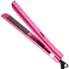 Wholesale LCD display professional salon titanium hair straighteners irons pink flat iron 470F