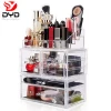 Wholesale multifunction Make up acrylic drawer storage organizer drawers
