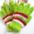 Import Wholesale New Half-sided Woman&#x27;s Knitted Gloves Winter Warming Feather Yarn Plush Gloves Korean Version Fashion Gloves from China