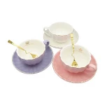 Wholesale Porcelain Solid Tableware Plates And Dishes Set White Ceramic Dinnerware Sets