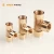 Import Wholesale Price Brass Pipe fitting Forged Female Tee from China