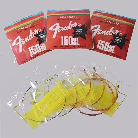 Wholesale Price  Guitar Accessories Colorful  Cheapest Price Acoustic Folk  Guitar String sets