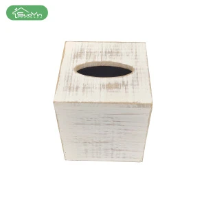 Wholesale Restaurant Mini Home Wooden Handmade Tissue Box