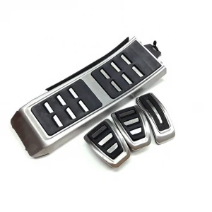 Wholesale Stainless Steel Car Break Pedal Cover Interior Decoration Accessory For Audi