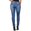Wholesale Stock Lot Custom Your Logo Denim Ripped Women Jeans