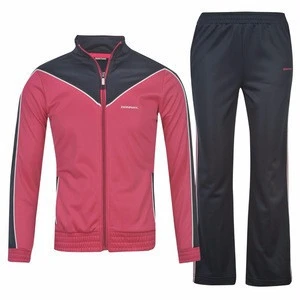 Wholesale thai quality latest design mens sport sublimation tracksuit slim fit running sports wear