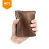 Wholesale Top Quality Custom Luxury Smart Genuine Leather Wallet Men