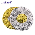 Wholesale Waterproof Hair Dyeing Head Protector Elastic Aluminum Tin Foil Recycle Hairdressing Salon Cap
