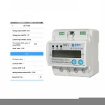 WIFI  electricity meter smart energy  meter 5(60)A 110V 230V  Single phase Din rail  over/under voltage current protection RS485