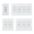 Import WIFI Smart Light Switch Tuya Smart Switch Compatible with Alexa/Google Assistant IFTTT Remote Control and Timer,No Hub from China
