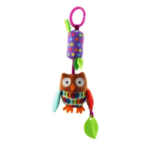 Wind chimes teether rattle cartoon doll baby pendant toy