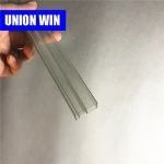 window and door plastic profile extruded PVC  aluminum enclosure PVC/ PC/ PP/ ABS customized co extruded plastic profile